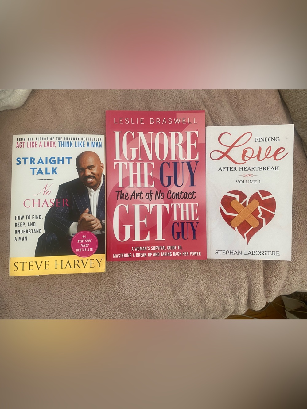 Relationship & Dating Book Bundle | Steve Harvey, Braswell, Labossiere